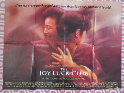 THE JOY LUCK CLUB BRITISH QUAD (30"x40") POSTER WAYNE WANG AMY TAN OLIVER STONE