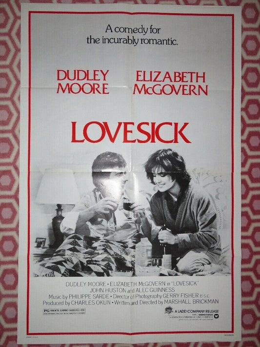 LOVE SICK US ONE SHEET POSTER DUDLEY MOORE ELIZABETH MCGOVERN 1983