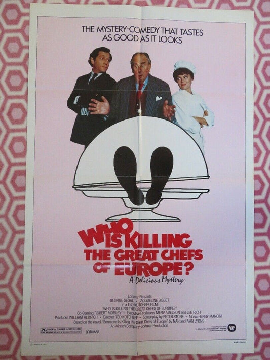 WHO IS KILLING THE GREAT CHEFS OF EUROPE? US ONE SHEET POSTER 1978