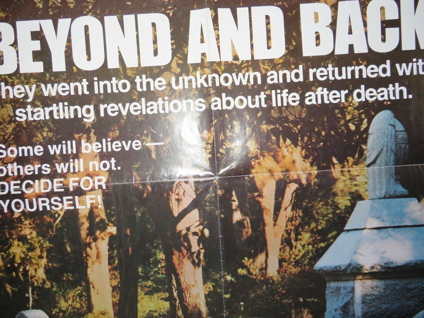 BEYOND AND BACK US ONE SHEET POSTER RALPH WILKERSON JAMES L.CONWAY