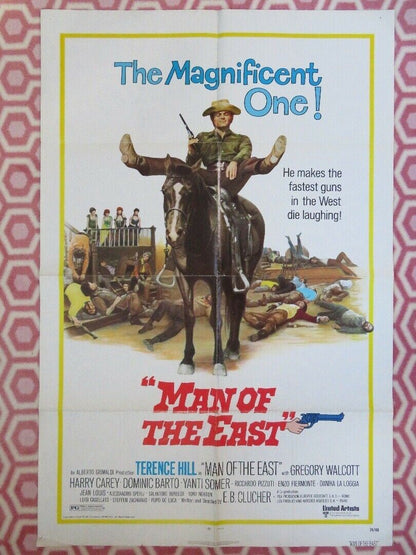 MAN OF THE EAST US ONE SHEET POSTER TERENCE HILL GREGORY WALLOTT 1973