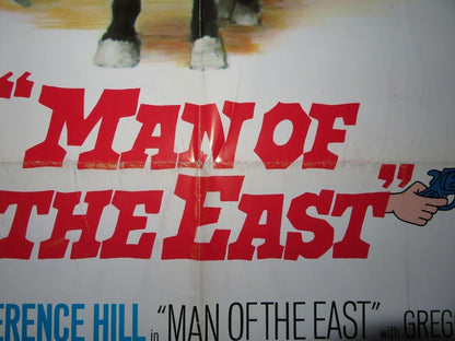 MAN OF THE EAST US ONE SHEET POSTER TERENCE HILL GREGORY WALLOTT 1973