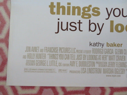 THINGS YOU CAN TELL JUST BY LOOKING AT HER US ONE SHEET POSTER 2000