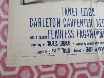 FEARLESS FAGAN US ONE SHEET POSTER LION JANET LEIGH 1952