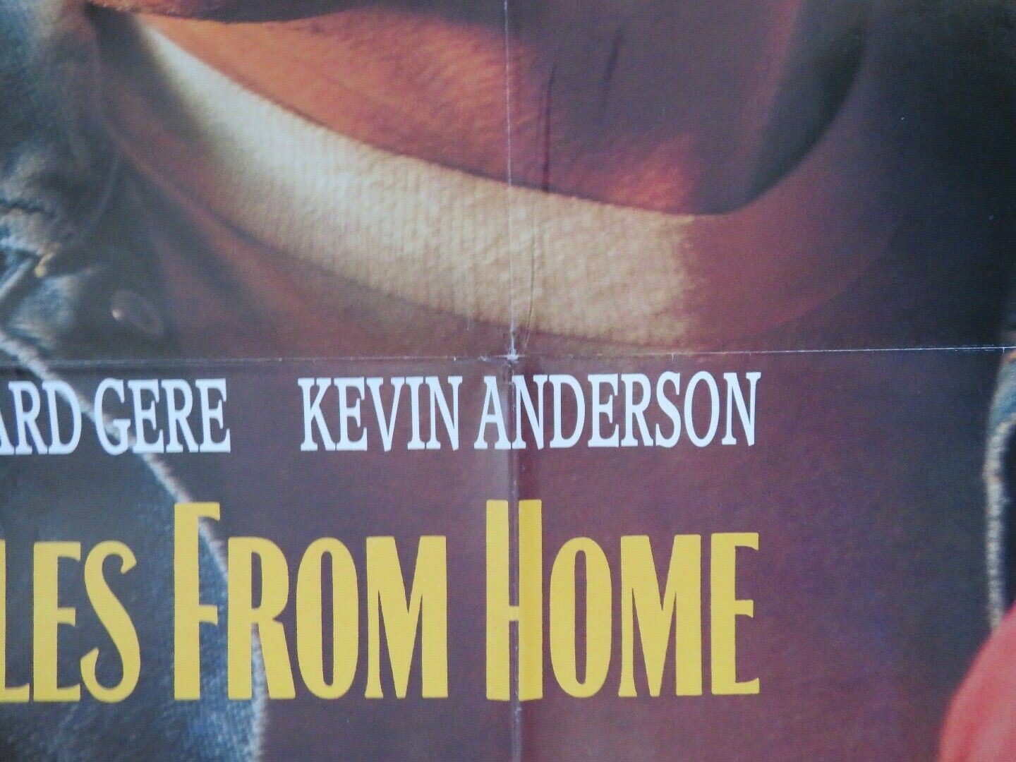 MILES FROM HOME US ONE SHEET POSTER RICHARD GERE KEVIN ANDERSON 1988