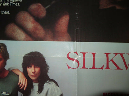 SILKWOOD US ONE SHEET POSTER MIKE NICHOLS MERYL STREEP CHER 1983