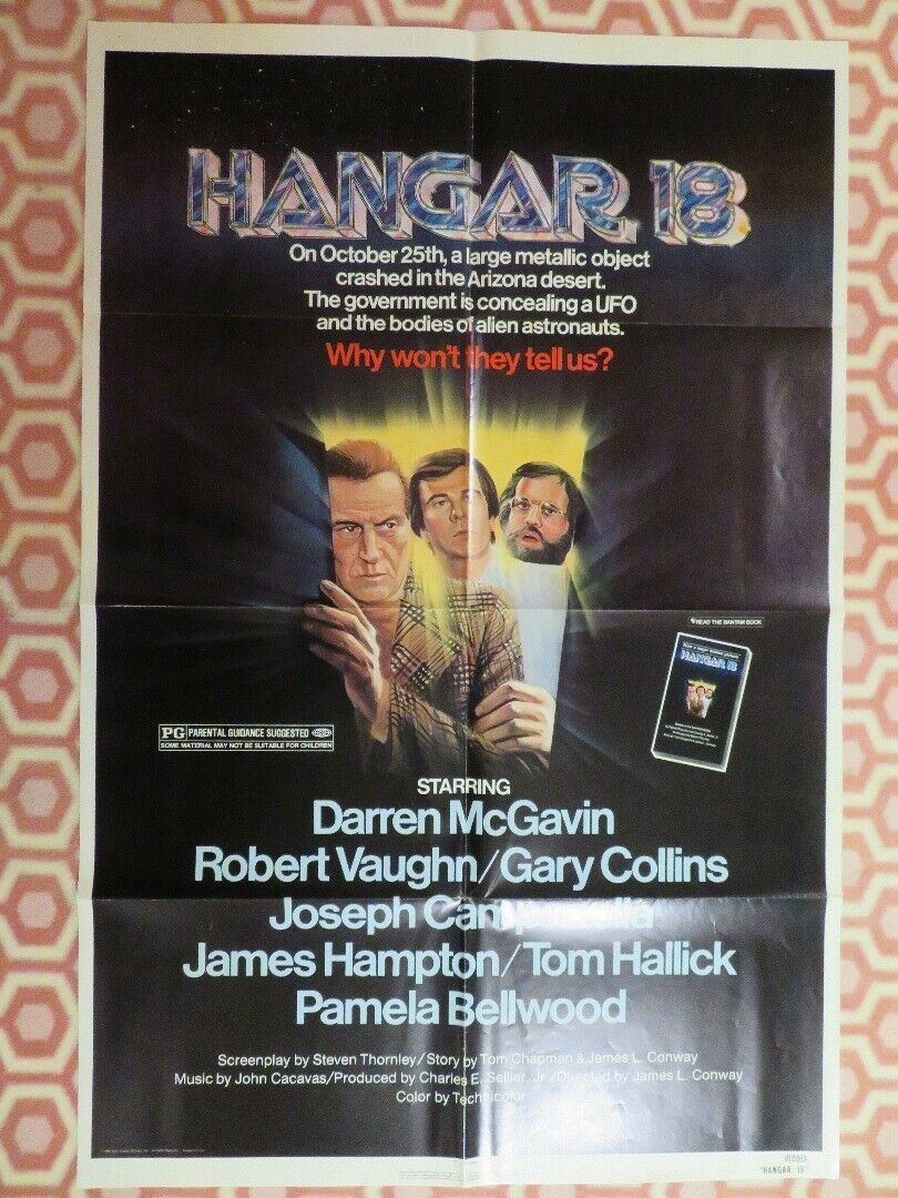 HANGER 18 US ONE SHEET POSTER DARREN MCGAVIN ROBERT VAUGHN 1980 BOOK