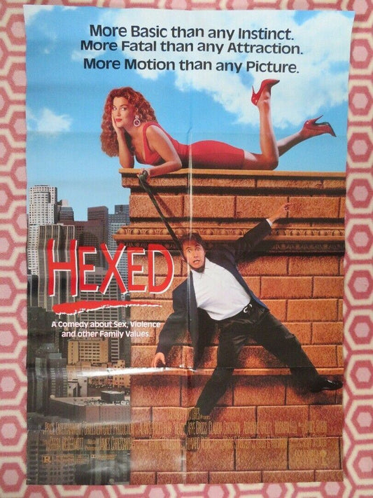 HEXED ONE SHEET POSTER ARYE GROSS CLAUDIA CHRISTIAN NORMAN FELL 1993