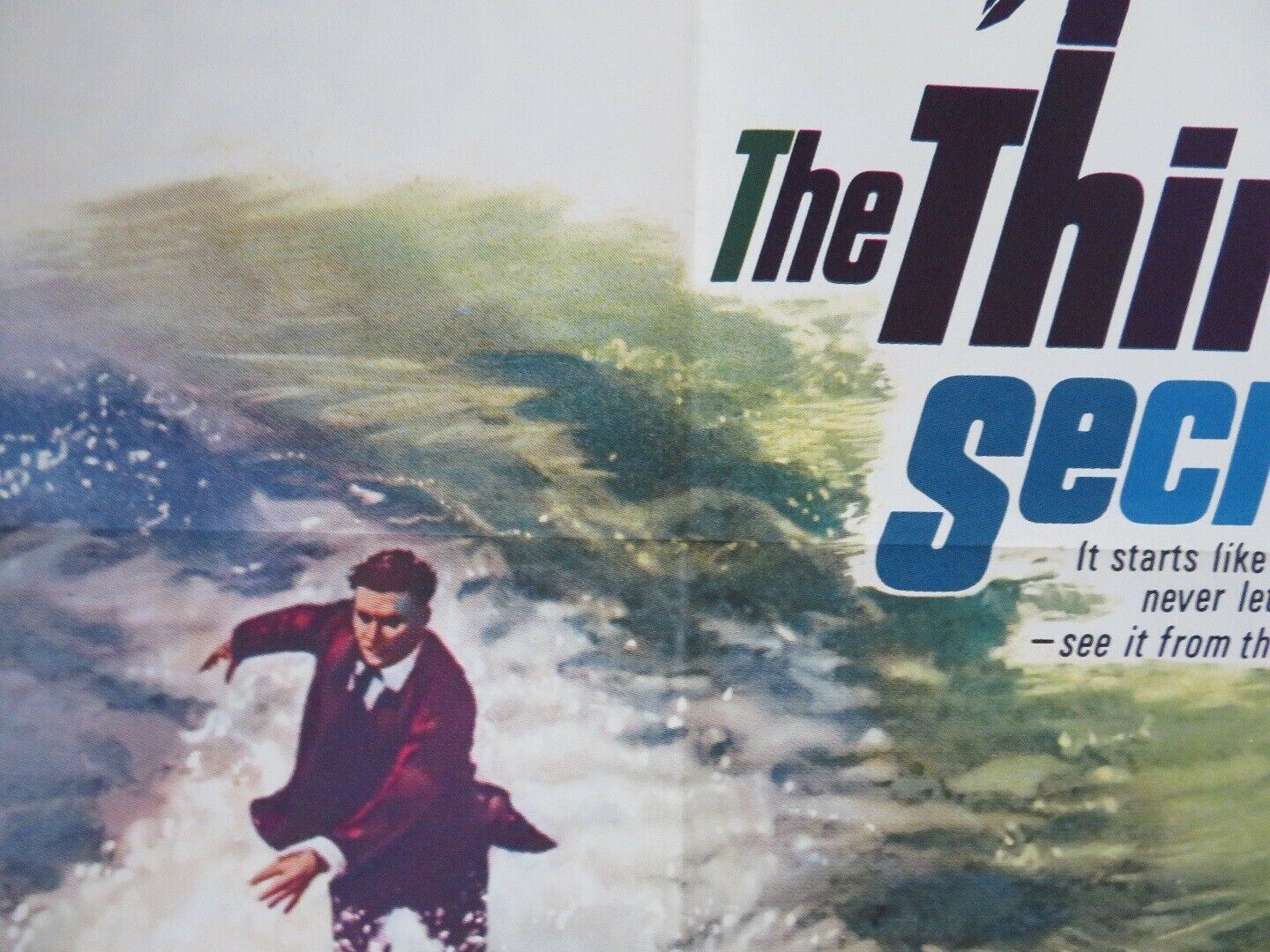 THE THIRD SECRET US ONE SHEET RE-RELEASED POSTER STEPHEN BOYD 1964