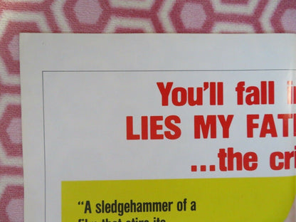 LIES MY FATHER TOLD ME US ONE SHEET POSTER YOSSI YADIN LEN BIRMAN '75