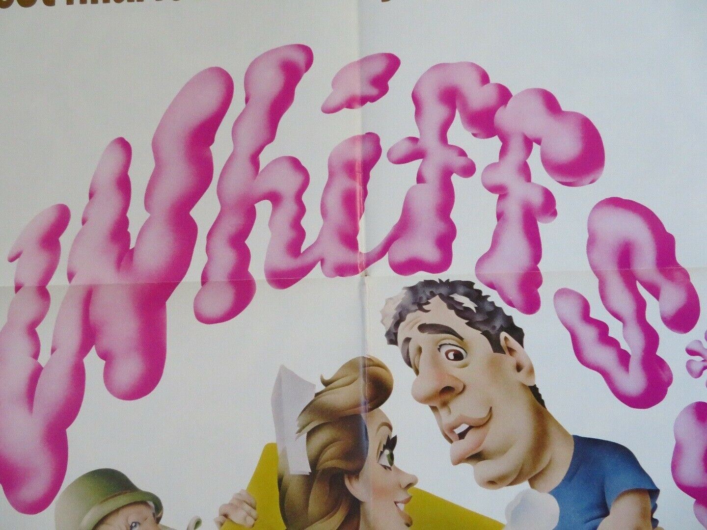 WHIFFS ONE SHEET POSTER FOLDED ELLIOTT GOULD EDDIE ALBERT JENNIFFER O'NEIL