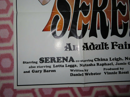 SERENA ADULT FAIRY TALE US ONE SHEET POSTER NORMA GENE 1979