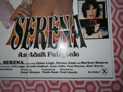 SERENA ADULT FAIRY TALE US ONE SHEET POSTER NORMA GENE 1979