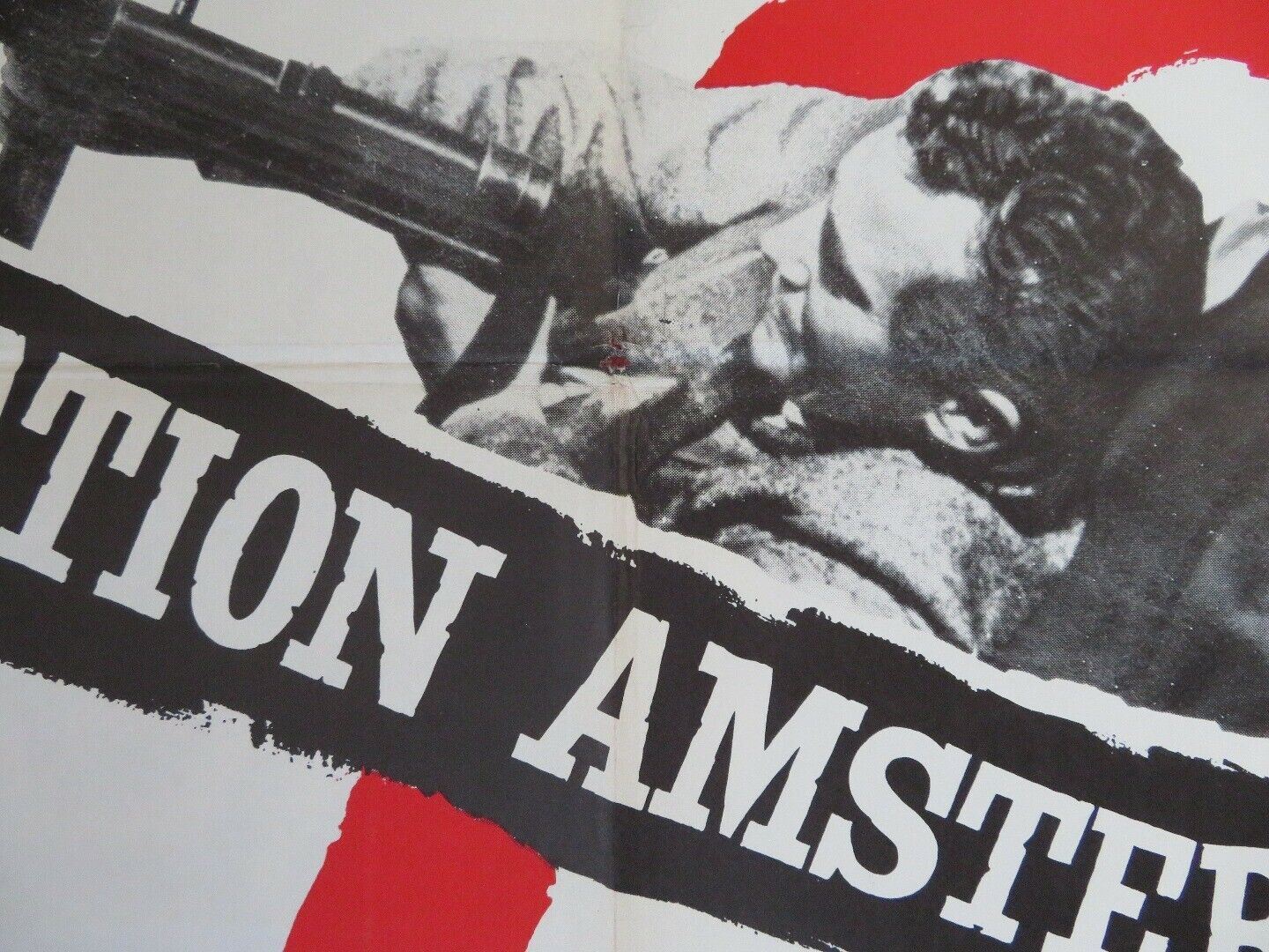 OPERATION AMSTERDAM US ONE SHEET RE-RELASED POSTER PETER FLINCH 1960