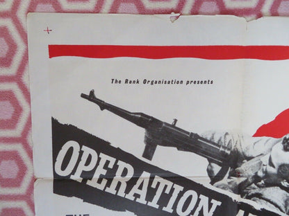 OPERATION AMSTERDAM US ONE SHEET RE-RELASED POSTER PETER FLINCH 1960