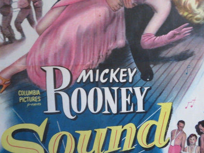 SOUND OFF US ONE SHEET POSTER MICKEY ROONEY ANNE JAMES 1952