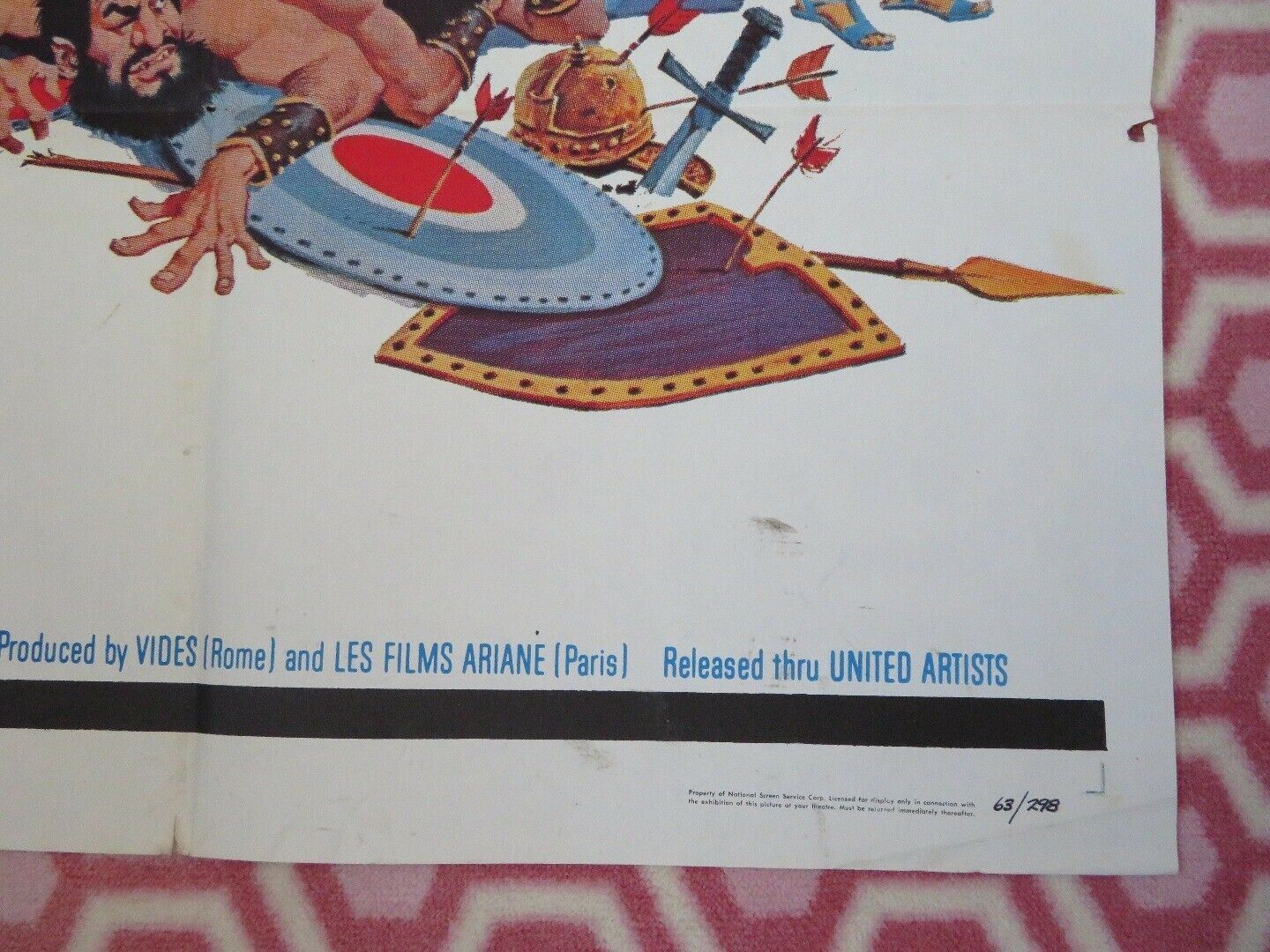 MY SON, THE HERO US ONE SHEET RE-RELASED POSTER PEDRO ARMEDARIZ 1963