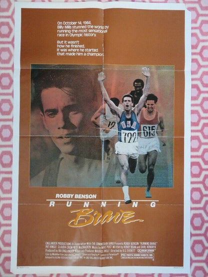 RUNNING BRAVE US ONE SHEET POSTER ROBBY BENSON PAT HINGLE 1983