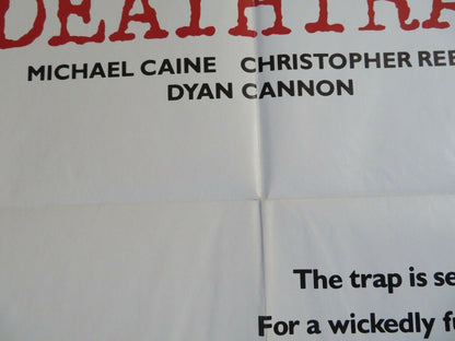 DEATHTRAP US ONE SHEET  STYLE B POSTER MICHAEL CAINE CHRISTOPHER REEVE