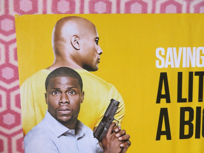 CENTRAL INTELLIGENCE BRITISH QUAD (30"x 40") ROLLED POSTER KEVIN HART D.JOHNSON