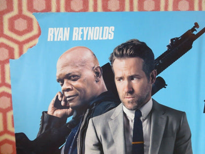 THE HITMANS'S BODYGUARD BRITISH QUAD (30"x 40") ROLLED POSTER RYAN REYNOLDS 2017