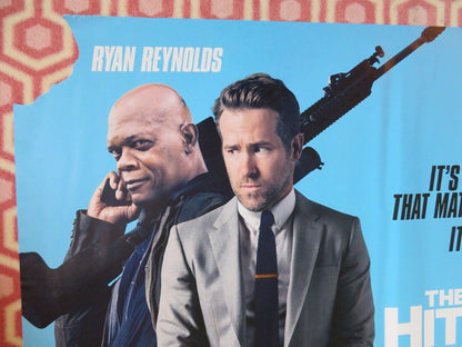 THE HITMANS'S BODYGUARD BRITISH QUAD (30"x 40") ROLLED POSTER RYAN REYNOLDS 2017