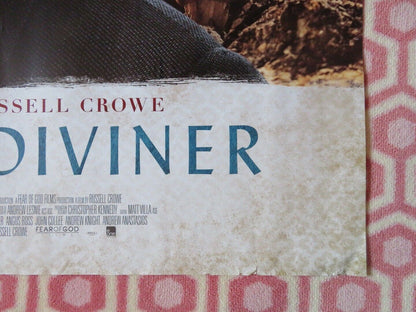 THE WATER DIVINER BRITISH QUAD (30"x 40") ROLLED POSTER RUSSELL CROWE J. FRASER