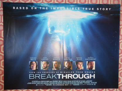 BREAKTHROUGH BRITISH QUAD (30"x 40") ROLLED POSTER CHRISSY METZ JOSH LUCAS