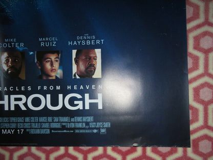 BREAKTHROUGH BRITISH QUAD (30"x 40") ROLLED POSTER CHRISSY METZ JOSH LUCAS