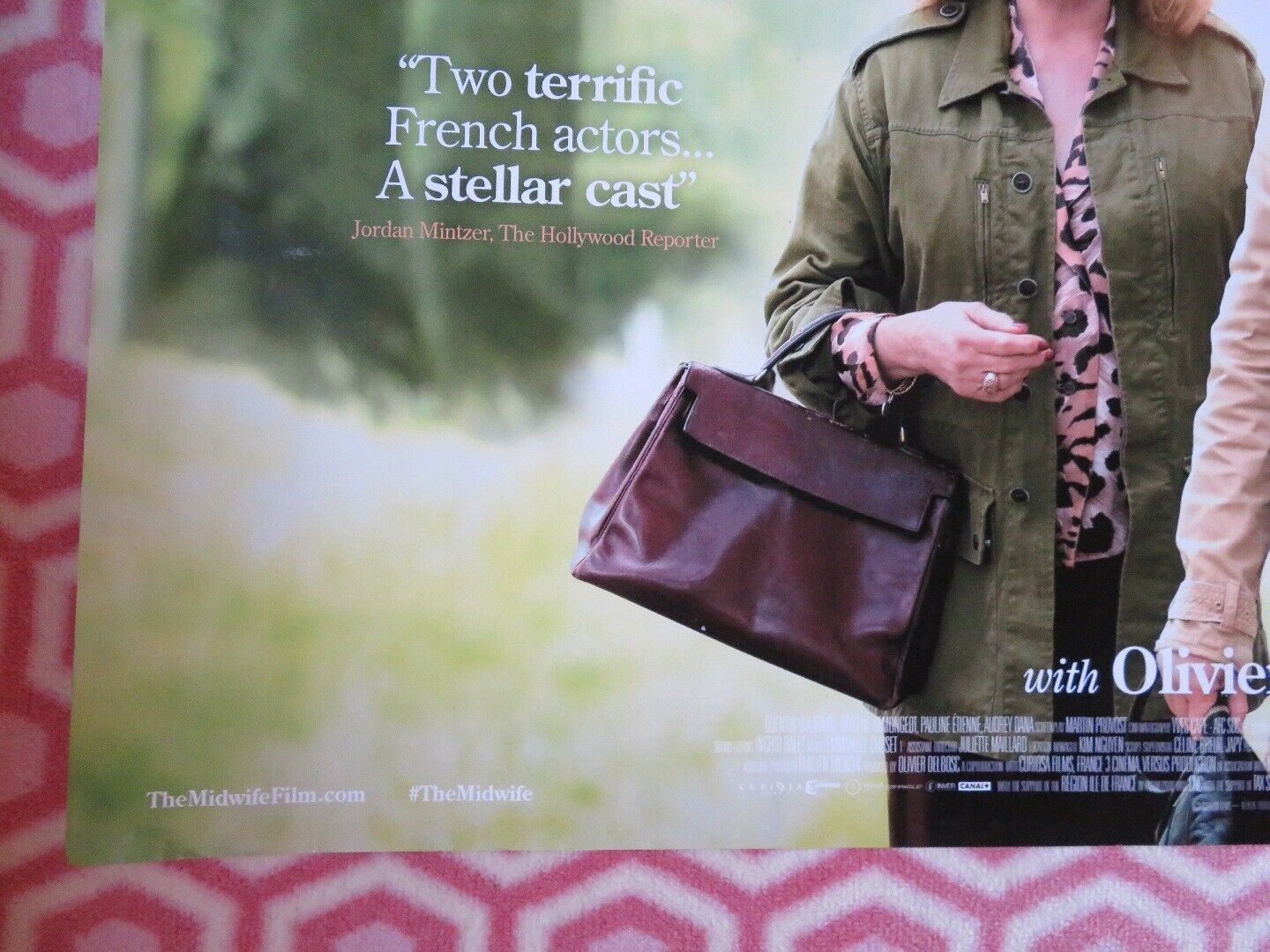 THE MIDWIFE BRITISH QUAD (30"x 40") ROLLED POSTER CATHERINE FROT DENEUVE 2017