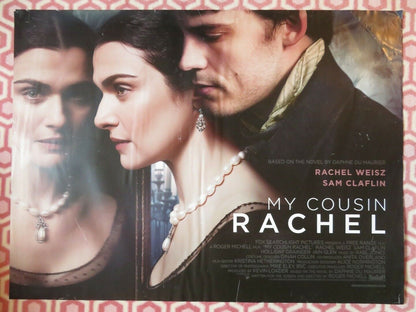 MY COUSIN RACHEL BRITISH QUAD (30"x 40") ROLLED POSTER RACHEL WEISZ SAM CLAFLIN