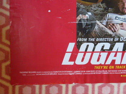 LOGAN LUCKY BRITISH QUAD (30"x 40") ROLLED POSTER CHANNING TATUM DANIEL CRAIG