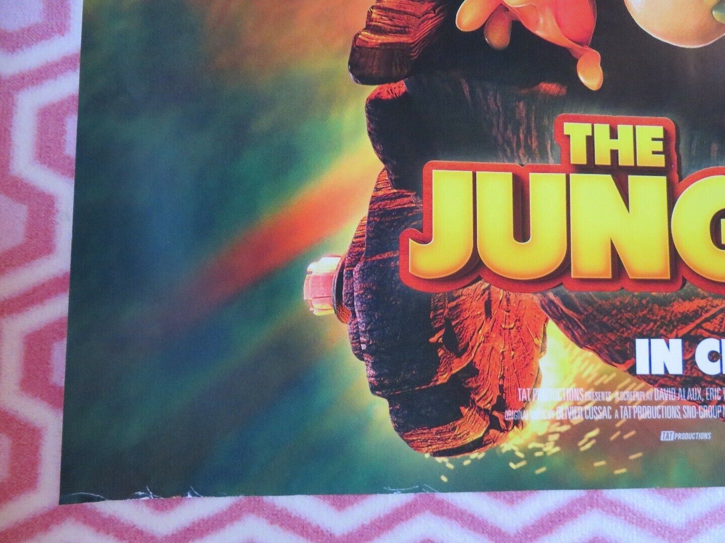 THE JUNGLE BUNCH BRITISH QUAD (30"x 40") ROLLED POSTER DAVID ALAUX 2017