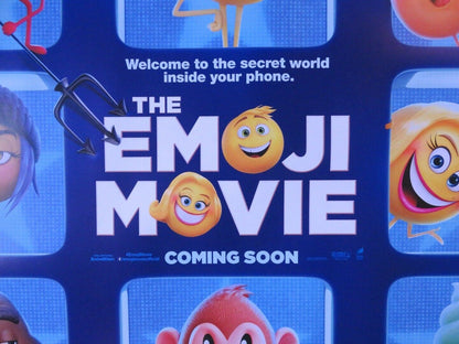 THE EMOJI MOVIE BRITISH QUAD (30"x 40") ROLLED POSTER JAMES CORDEN ANNA FARIS