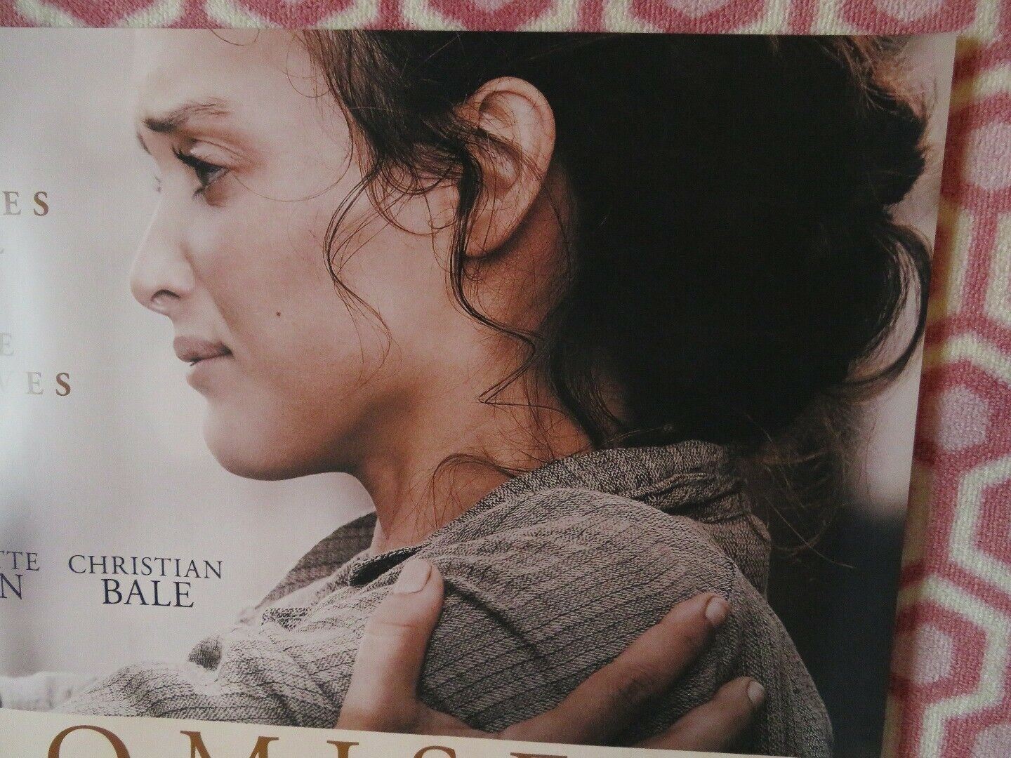 THE PROMISE BRITISH QUAD (30"x 40") ROLLED POSTER CHRISTIAN BALE OSCAR ISSAC '16