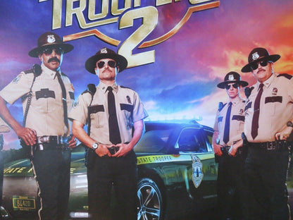 SUPER TROOPERS 2 BRITISH QUAD (30"x 40") ROLLED POSTER  SEANN WILLIAM SCOTT 2018