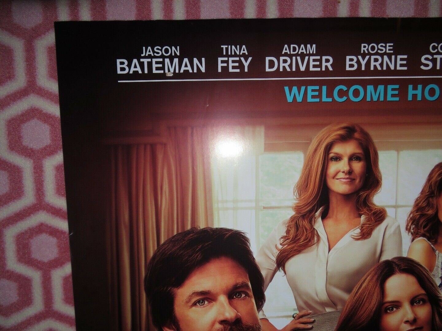 THIS IS WHERE YOU LEAVE QUAD (30"x 40") ROLLED POSTER JASON BATEMAN TINA FEY '14