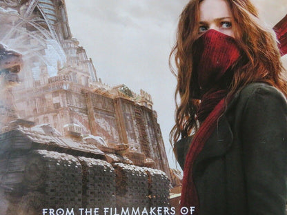 MORTAL ENGINES QUAD (30"x 40") ROLLED POSTER ROBERT SHEEHAN HERA HILMAR 2018