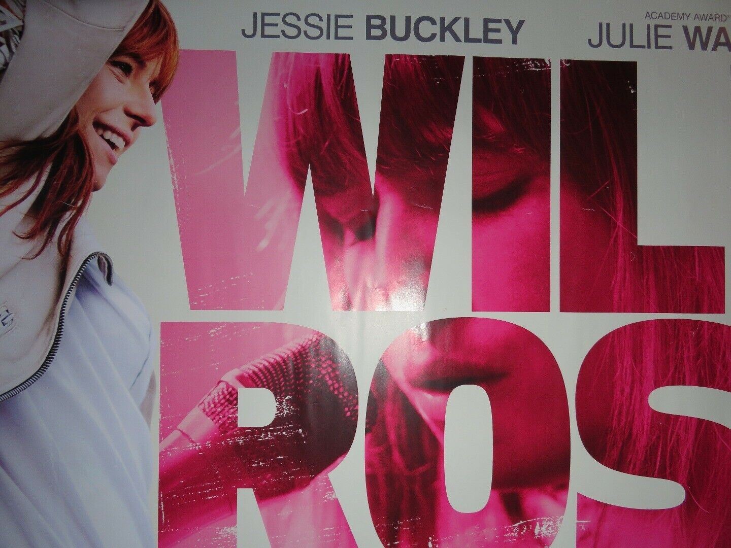 WILD ROSE QUAD (30"x 40") ROLLED POSTER JESSIE BUCKLEY JULIE WALTERS 2018