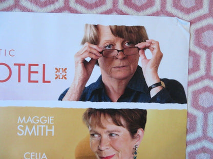 THE SECOND BEST EXOTIC MARIGOLD HOTEL QUAD (30"x 40") ROLLED POSTER JUDI DENCH