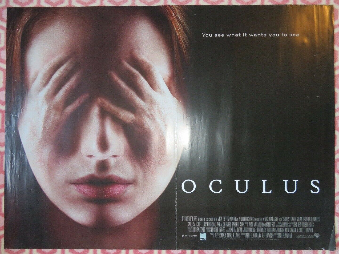 OCULUS QUAD (30"x 40") ROLLED POSTER 2013 HORROR