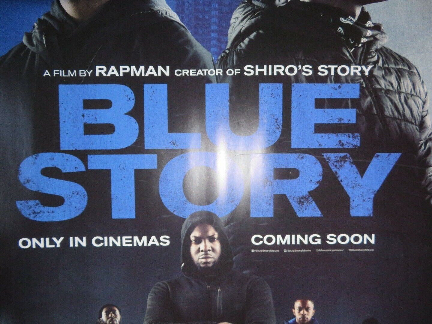 BLUE STORY QUAD (30"x 40") ROLLED POSTER RAPMAN KHALI BEST JO MARTIN 2019