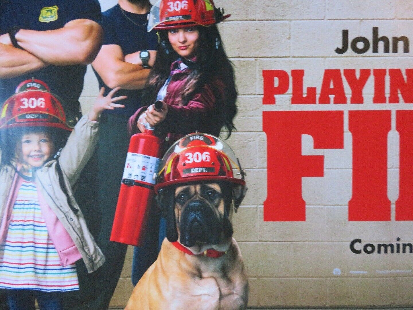 PLAYING WITH FIRE QUAD (30"x 40") ROLLED POSTER TEASER JOHN CENA 2019