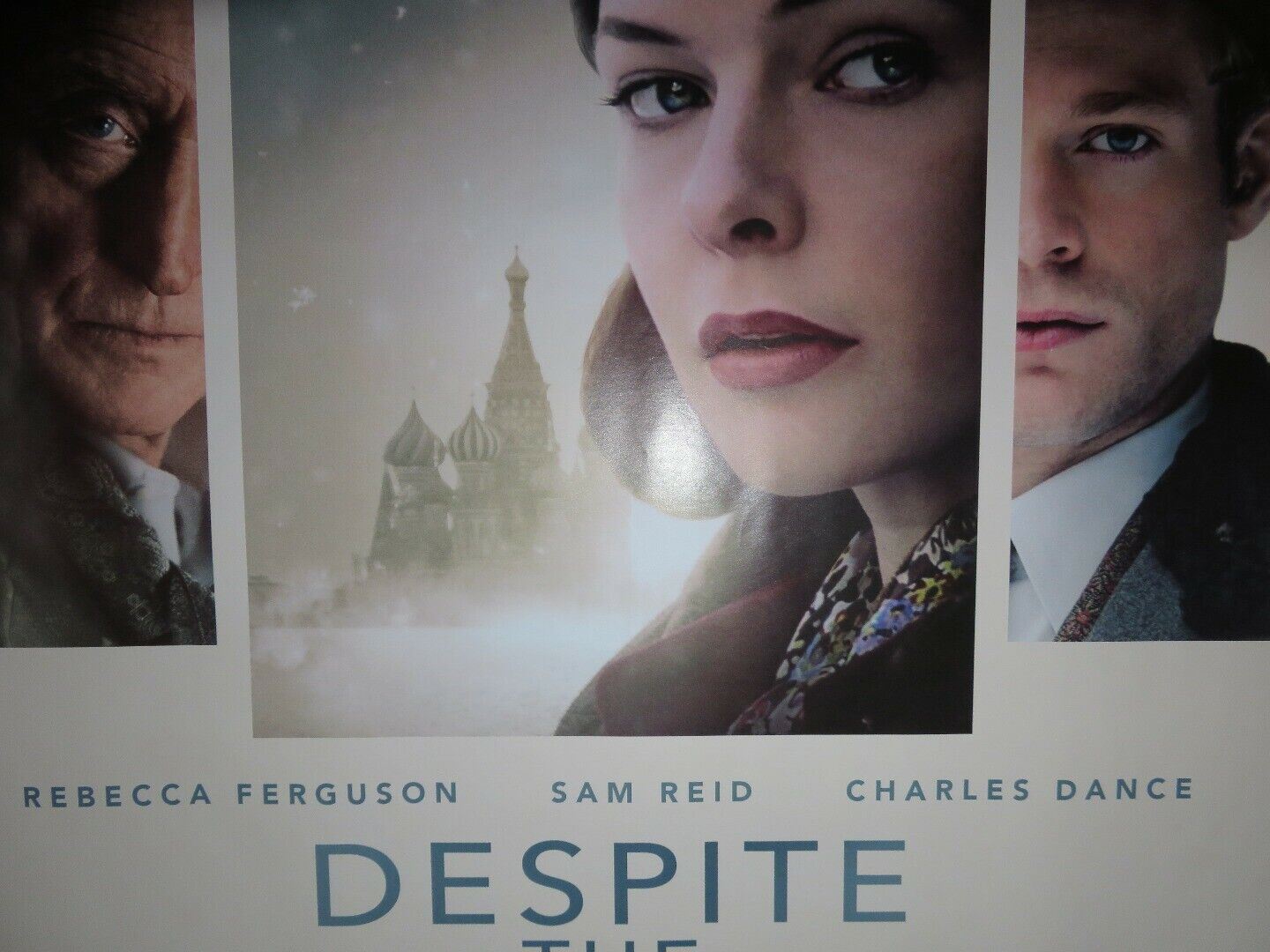 DESPITE THE FALLING SNOW QUAD (30"x 40") ROLLED POSTER REBECCA FERGUSON SAM REID