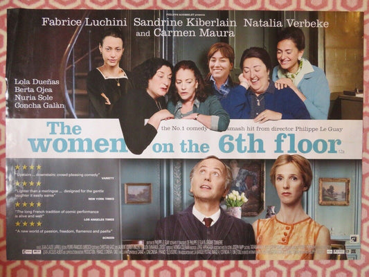 THE WOMEN ON THE 6TH FLOOR QUAD (27"x 39.5") ROLLED POSTER FABRICE LUCHINI 2010