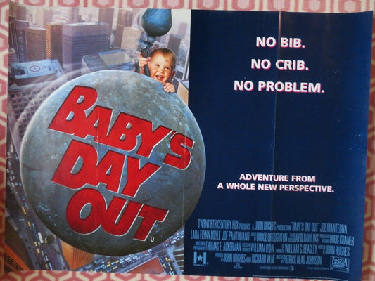 BABY'S DAY OUT QUAD (30"x 40") ROLLED POSTER-B JOHN HUGHES JOE MANTAGNA 1994