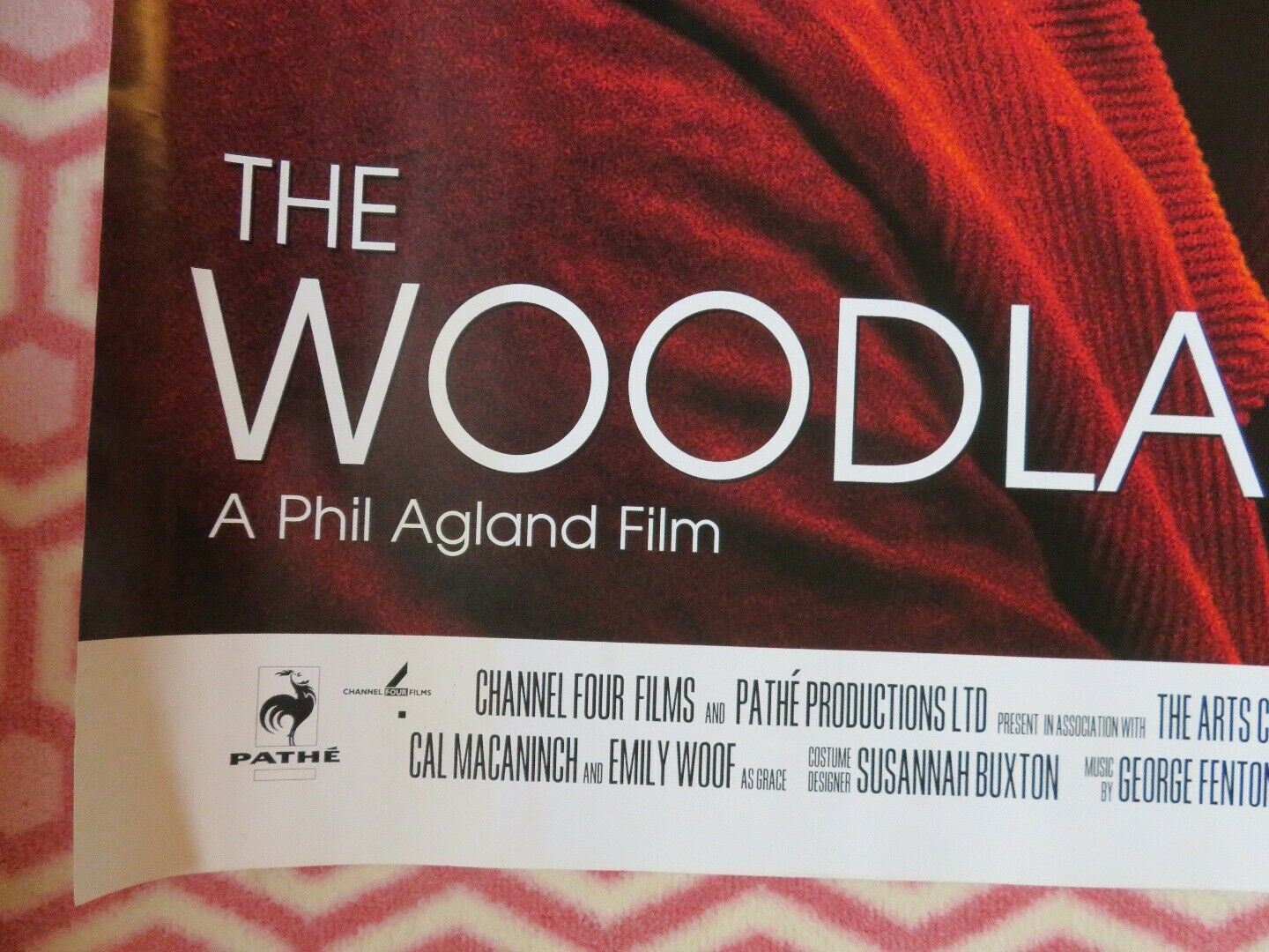 THE WOODLANDERS QUAD (30"x 40") ROLLED POSTER RUFUS SEWELL EMILY WOOF 1997