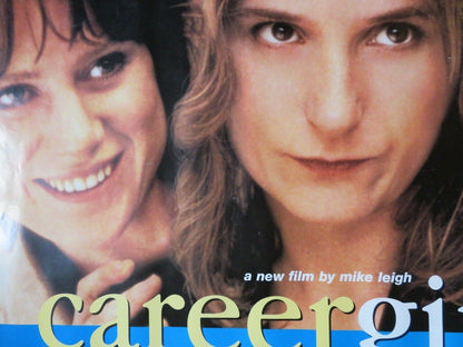 CAREER GIRLS QUAD (30"x 40") ROLLED POSTER MIKE LEIGH KATRIN CARTLIDGE 1997