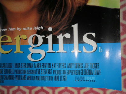 CAREER GIRLS QUAD (30"x 40") ROLLED POSTER MIKE LEIGH KATRIN CARTLIDGE 1997