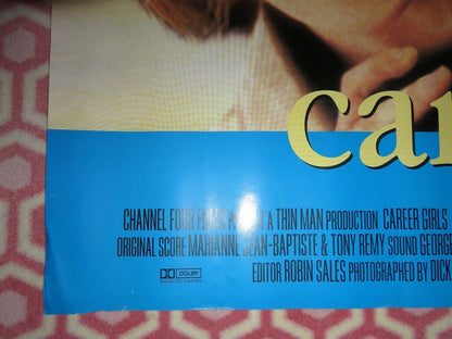 CAREER GIRLS QUAD (30"x 40") ROLLED POSTER MIKE LEIGH KATRIN CARTLIDGE 1997